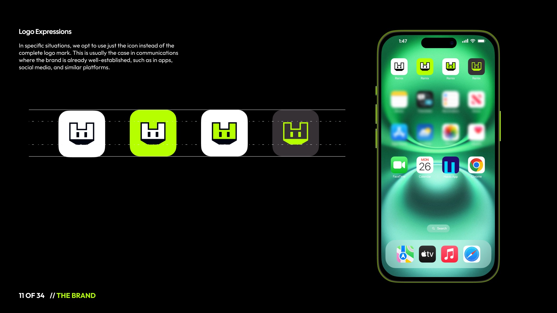 Remix motion language