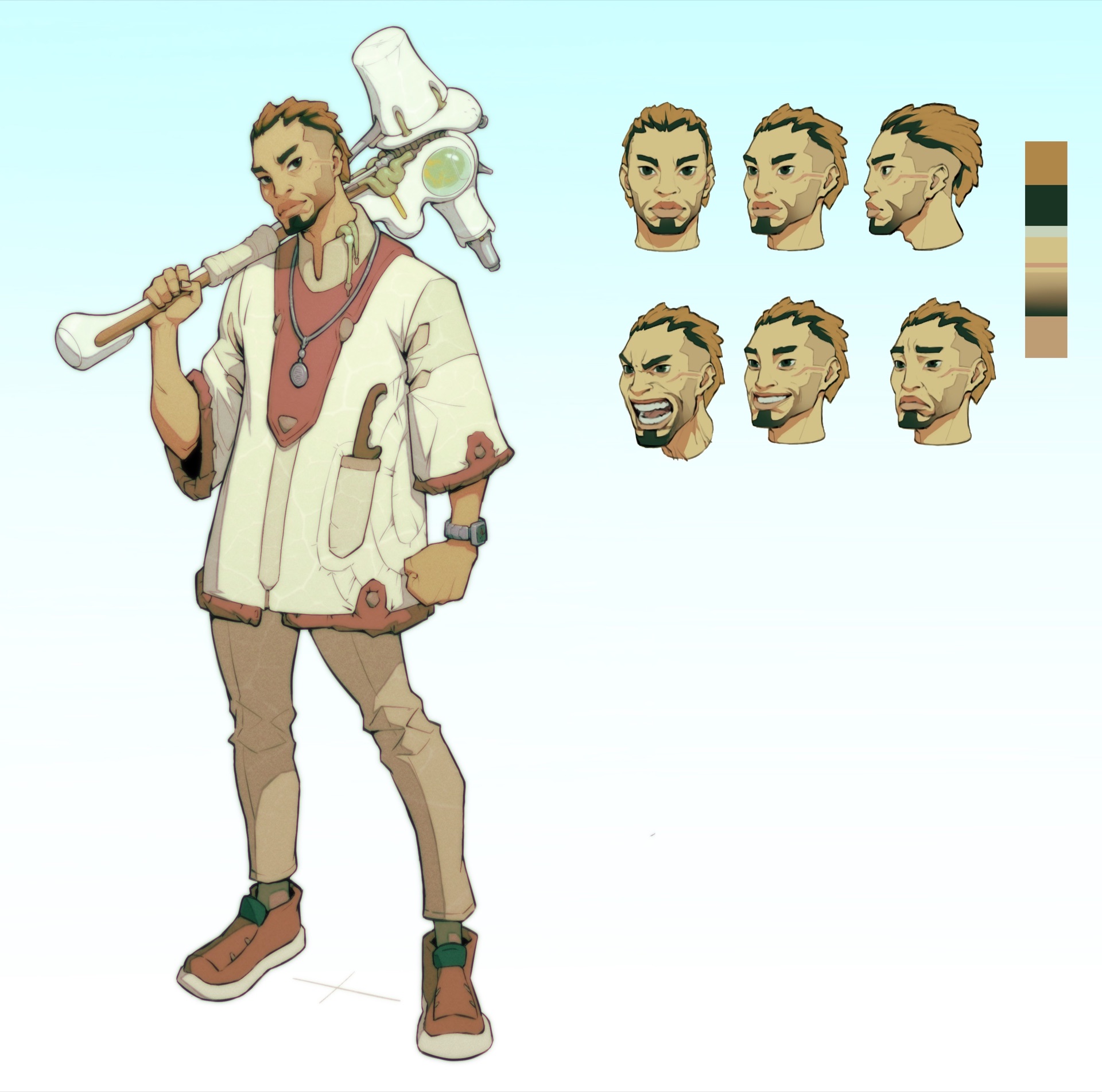 Survivors world-building illustration